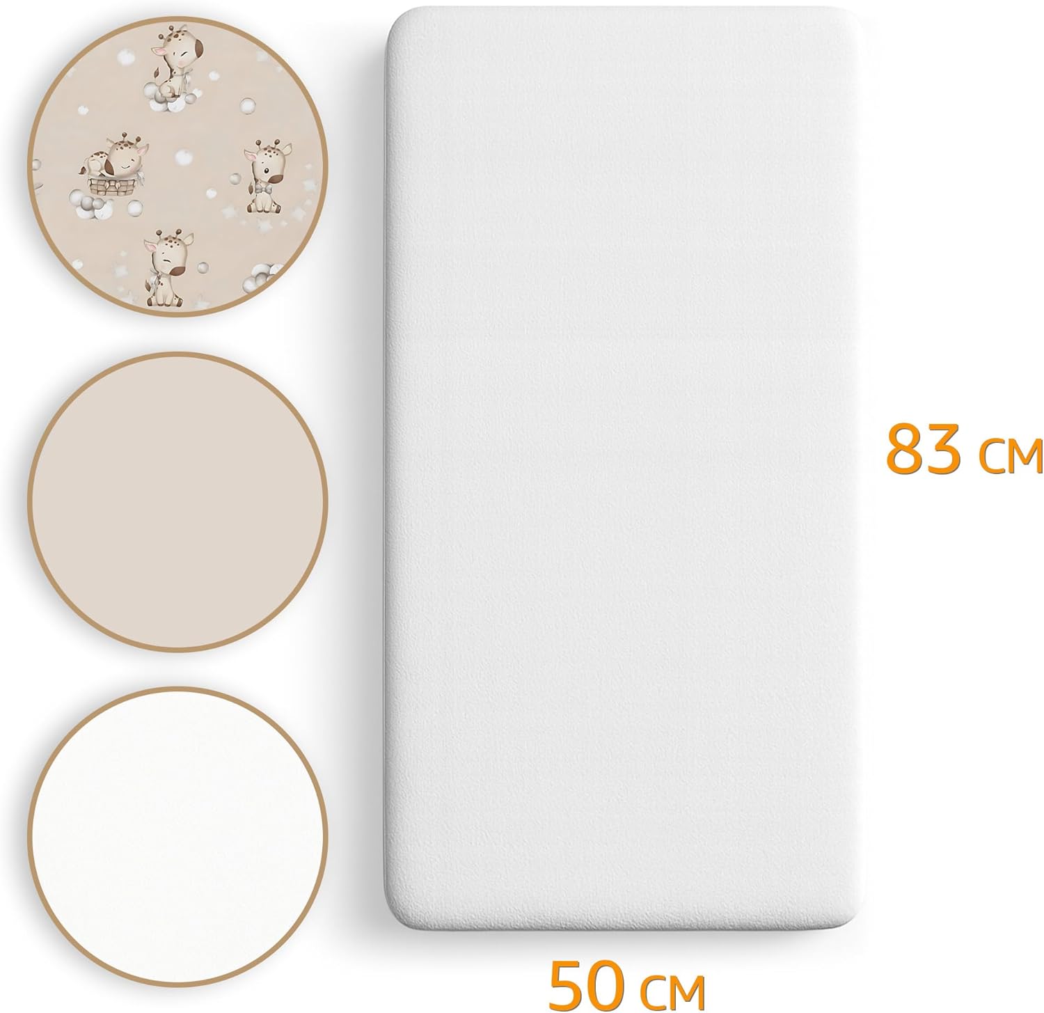 sheet for moses basket bassinet crib and fitted set of 3: 50x83 cm 2x sheets + 1x waterproof mattress protector set pram bed baby cot liner cover breathable 50 x 83 sheet for moses basket bassinet crib and fitted set of 3: 50x83 cm 2x sheets + 1x waterproof mattress protector set pram bed baby cot liner cover breathable 50 x 83