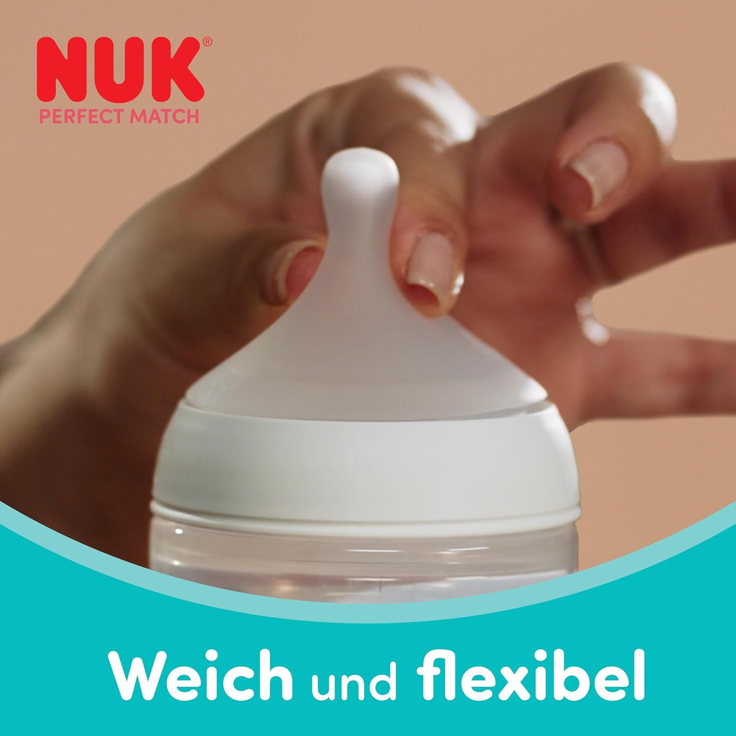 nuk perfect match baby bottle | 0+ months | 150 ml | anti colic drinking bottle | pp | temperature control display | monkey | pack of 1 nuk perfect match baby bottle | 0+ months | 150 ml | anti colic drinking bottle | pp | temperature control display | monkey | pack of 1