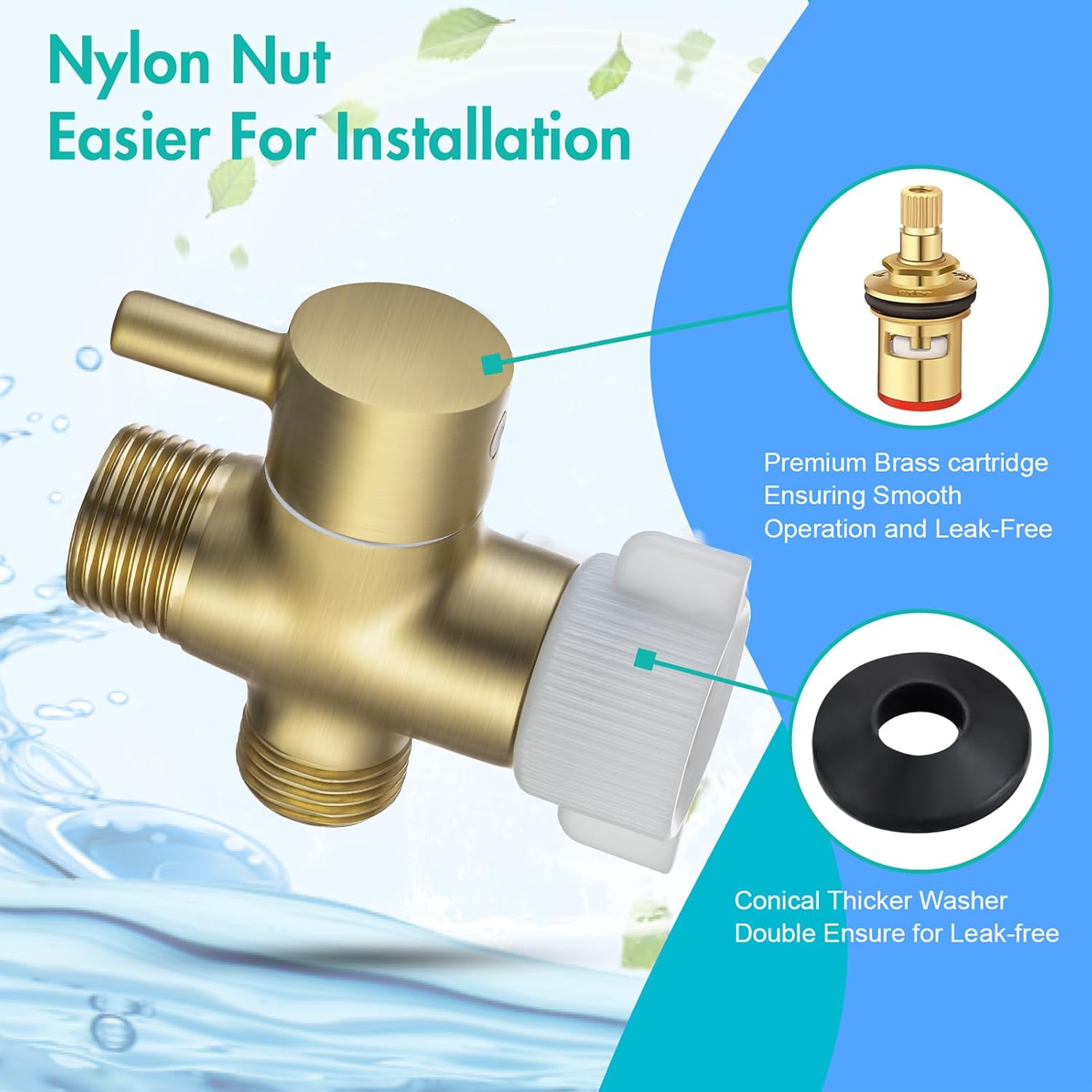 barrock handheld bidet sprayer for toilet, stainless steel cloth diaper sprayer kit, pet bath and feminine hygiene accessory set, gold brushed brass barrock handheld bidet sprayer for toilet, stainless steel cloth diaper sprayer kit, pet bath and feminine hygiene accessory set, gold brushed brass