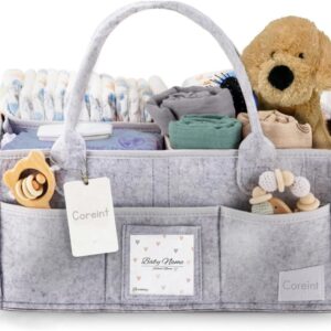 nappy caddy organiser large,diaper caddy,unique stylish baby shower gifts for mum nursery storage basket new born gift ,new born essentials nursery decor baby accessories