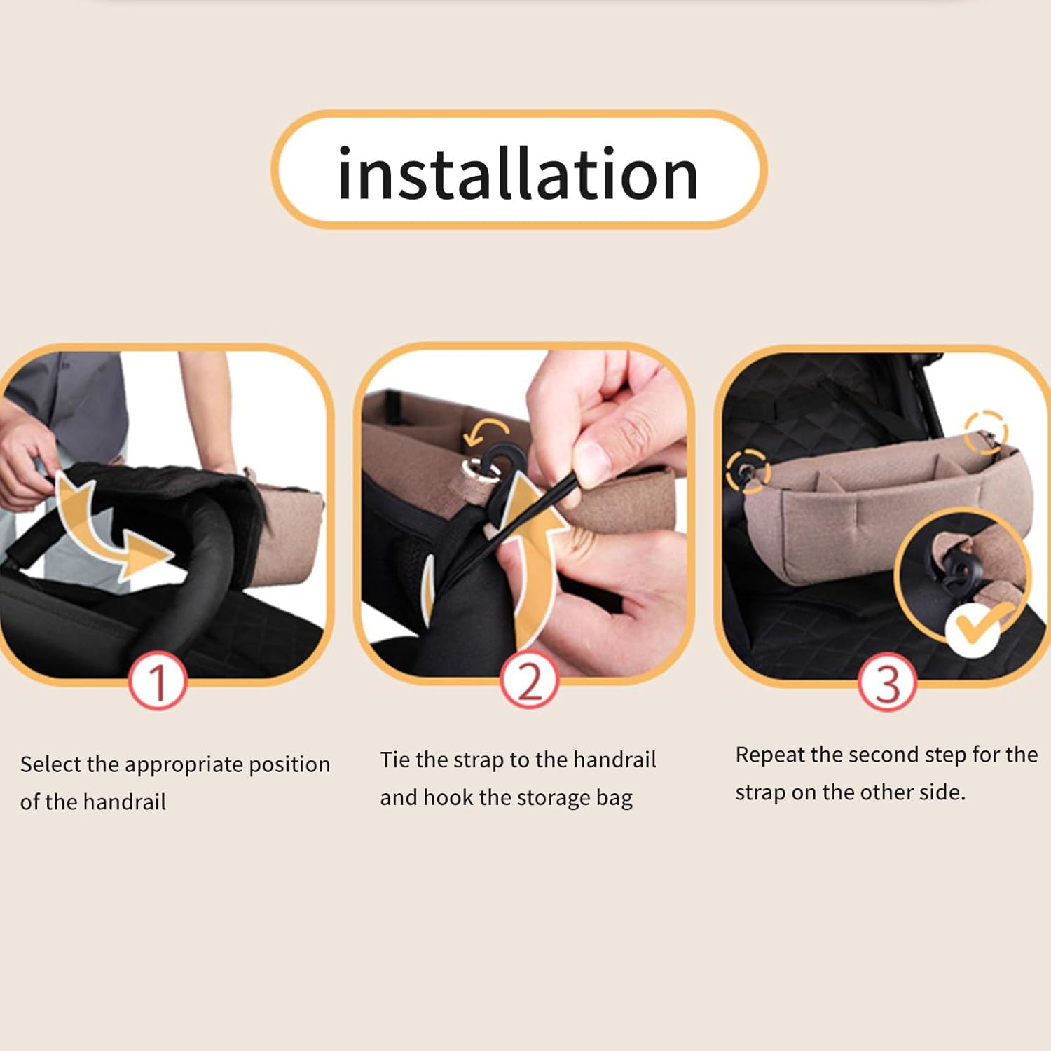 newborns strollers accessory organiser bag oxford cloth spacious compartments quick installation for diapers toy oxford fabric strollers diaper case newborns strollers accessory organiser bag oxford cloth spacious compartments quick installation for diapers toy oxford fabric strollers diaper case