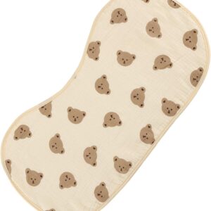 muslin bibs, muslin bibs, cute cotton saliva towels, washable and adjustable burp cloths, soft burp bibs, soft burp bibs, spit bibs