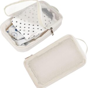 diaper storage bag | nursery toiletry storage travel packing,waterproof baby cloth organizer travel accessories for family lovers adults