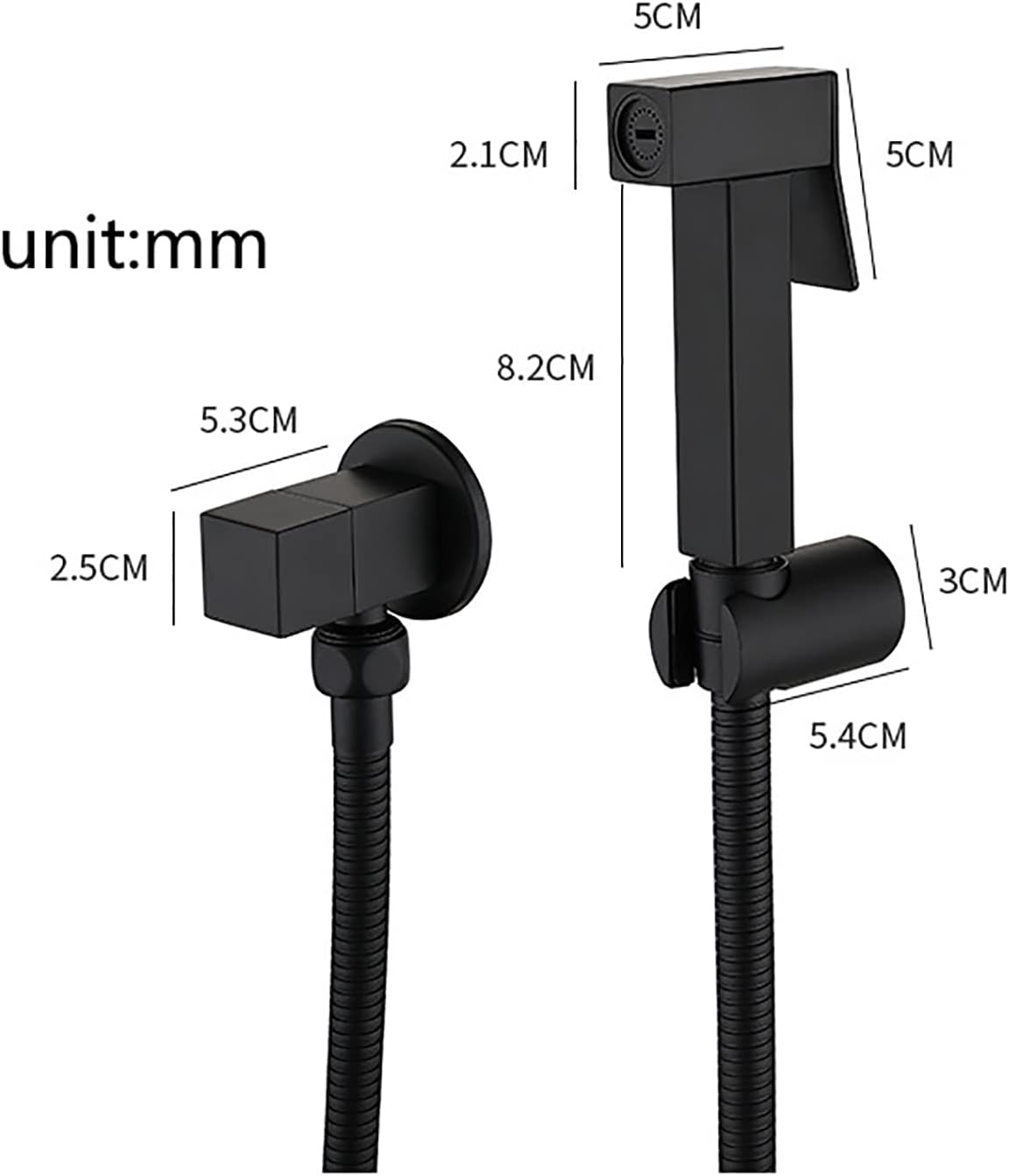 handheld bidet sprayer set for toilet brass cloth diaper sprayer with cold water, wall mount bidet kit for feminine hygiene, black bathroom accessories handheld bidet sprayer set for toilet brass cloth diaper sprayer with cold water, wall mount bidet kit for feminine hygiene, black bathroom accessories