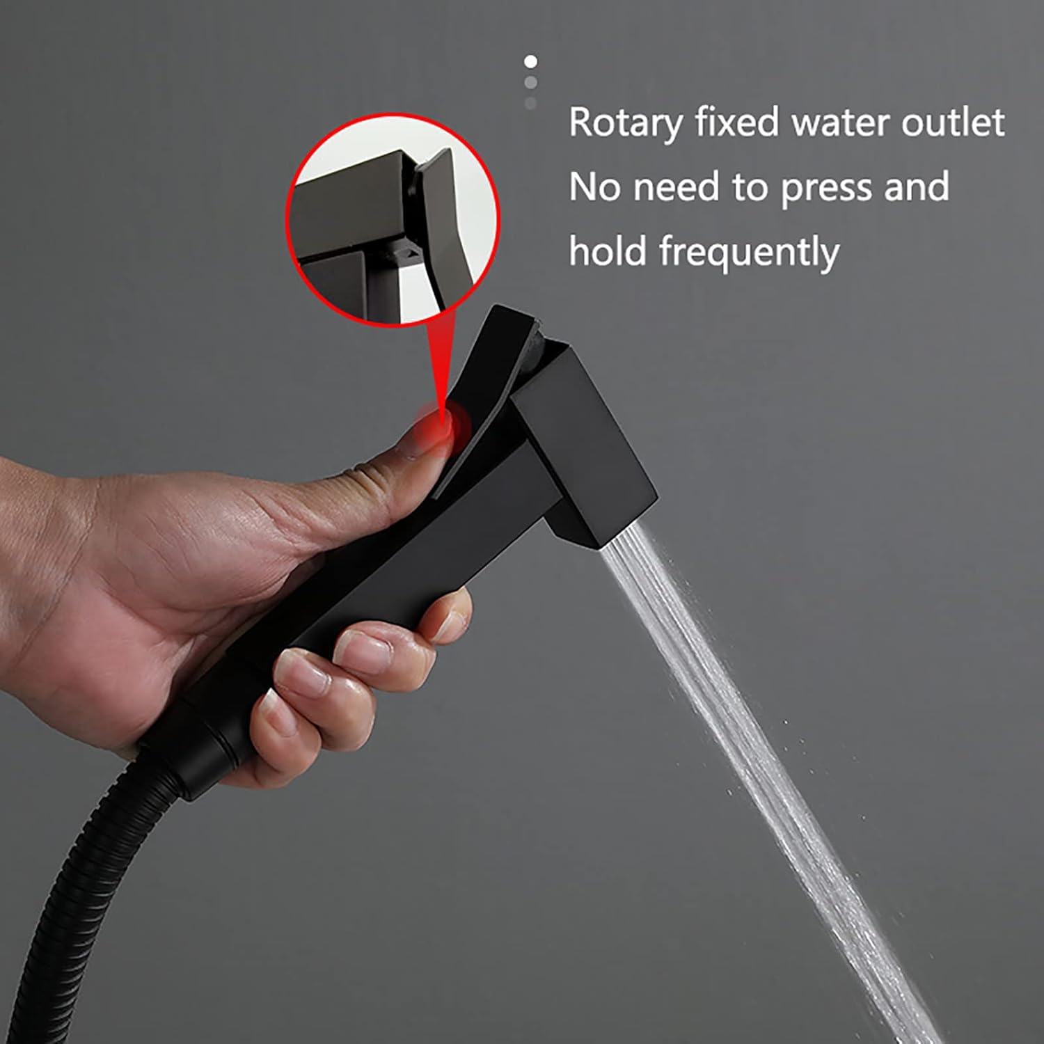handheld bidet sprayer set for toilet brass cloth diaper sprayer with cold water, wall mount bidet kit for feminine hygiene, black bathroom accessories handheld bidet sprayer set for toilet brass cloth diaper sprayer with cold water, wall mount bidet kit for feminine hygiene, black bathroom accessories
