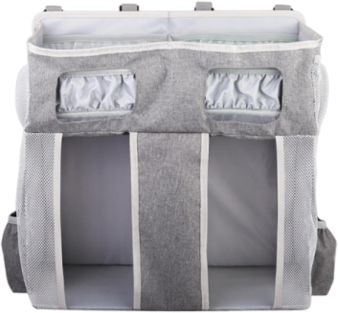 housevibe diaper organizer for nursery with hanging storage bag and crib accessories 17.32x19.69 inch oxford cloth gray housevibe diaper organizer for nursery with hanging storage bag and crib accessories 17.32x19.69 inch oxford cloth gray