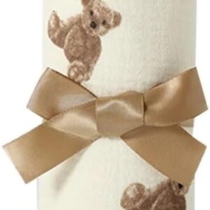 crib rail cover 4pcs/set crib rail cover protector set for standard cribs wrapped rail cover thicken crib rail guard teething guard crib bed rail edge guard(little bear)