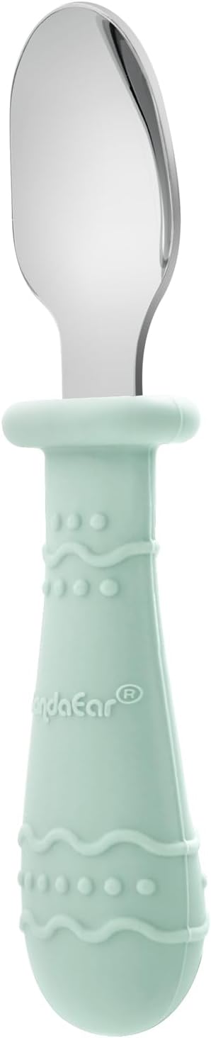 pandaear 2 divided children's plates with suction plate and 2 baby spoons 2 forks silicone baby plate non slip bpa free split plate set learning plate pandaear 2 divided children's plates with suction plate and 2 baby spoons 2 forks silicone baby plate non slip bpa free split plate set learning plate