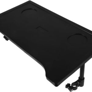 wheelchair tray table folding dining table attachment for wheelchairs, compact accessory for seniors and adults