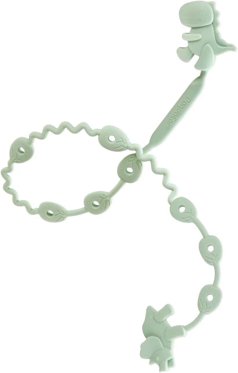 pandaear pack of 5 silicone dummy chain, cup catcher, baby pram toy chain attachment, dinosaur baby toy safety belts for bottles, teething ring, high chairs pandaear pack of 5 silicone dummy chain, cup catcher, baby pram toy chain attachment, dinosaur baby toy safety belts for bottles, teething ring, high chairs