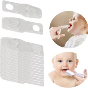 50 pack baby finger shields,disposable baby diaper rash cream applicator,oral finger toothbrush infant mouth cleaner for baby newborn infant pet