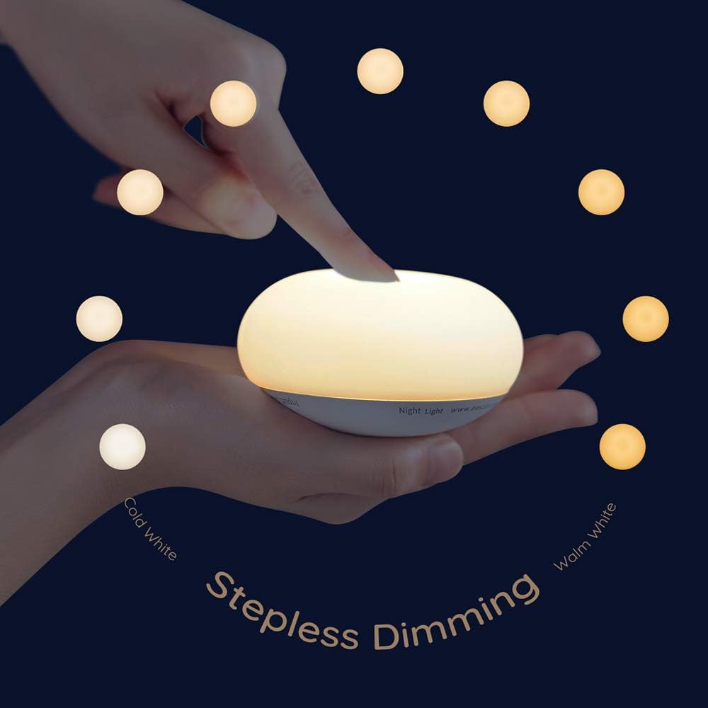 baby night light, nursery night lamp for breastfeeding, soft bpa free silicone touch control night lamp, eye caring, easy flip design, stepless dimming baby night light, nursery night lamp for breastfeeding, soft bpa free silicone touch control night lamp, eye caring, easy flip design, stepless dimming