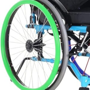 silicone wheelchair push rim covers non slip grips for enhanced traction and comfort, protective hand push ring covers for improved grip