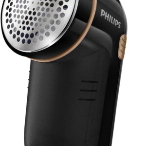 philips fabric shaver, quick and effective removal of pills and bobbles, black (gc026/80)