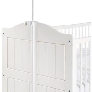 pinolino 550001 canopy bar for children's beds, white