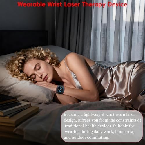 red light therapy wristband, 650nm adjustable wearable device for muscle tension relief and hand care, ideal for home use and elderly parents red light therapy wristband, 650nm adjustable wearable device for muscle tension relief and hand care, ideal for home use and elderly parents