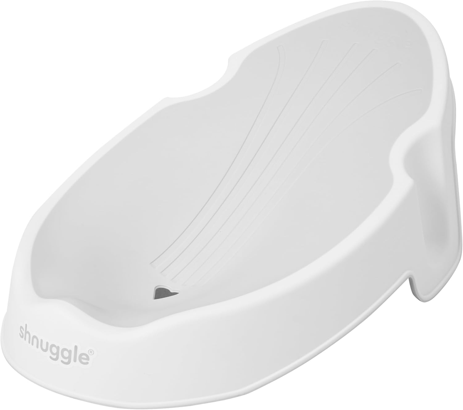 shnuggle | newborn baby bath support | ergonomic soft touch seat | lightweight non slip base | hygienic & compact | perfect for babies up to 6 months / 9 kg | white & grey shnuggle | newborn baby bath support | ergonomic soft touch seat | lightweight non slip base | hygienic & compact | perfect for babies up to 6 months / 9 kg | white & grey