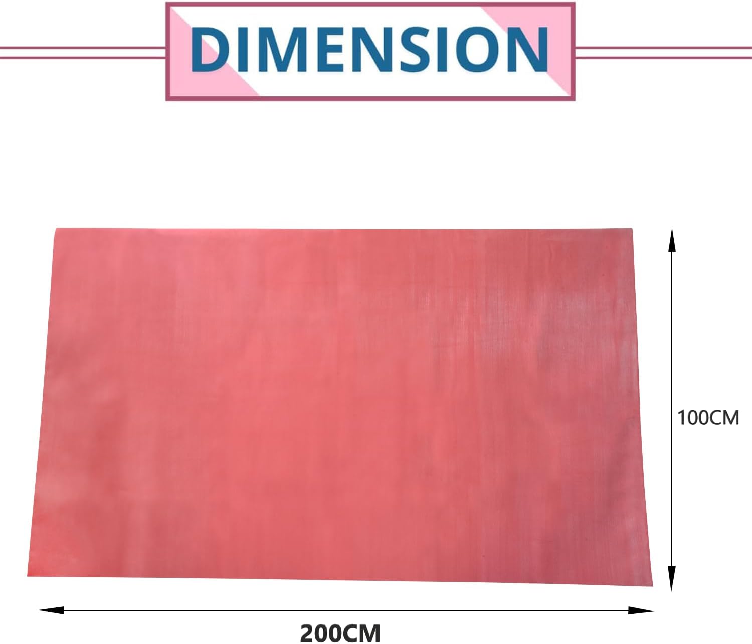 rubberized fabric sheet for bed adult, toddler, mattress protector, non absorbent oil cloth, reusable rubberized textile fabric crib 2 meter(78x39 inches)(200x100 cm), peach rubberized fabric sheet for bed adult, toddler, mattress protector, non absorbent oil cloth, reusable rubberized textile fabric crib 2 meter(78x39 inches)(200x100 cm), peach