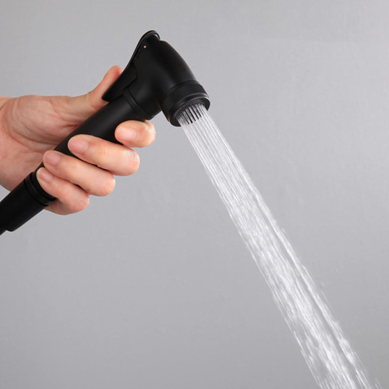 bidet sprayer for toilet handheld with pvc hose, brass attachment for feminine wash, diaper cloth and shower for pet, black bidet sprayer for toilet handheld with pvc hose, brass attachment for feminine wash, diaper cloth and shower for pet, black