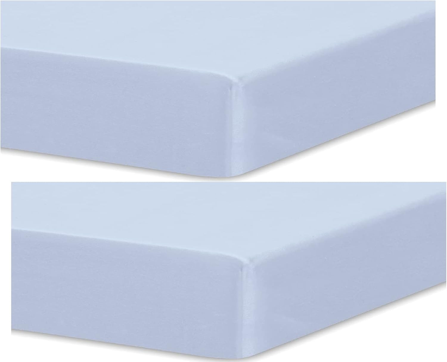 dudu n girlie fitted sheets for chicco next to me crib 51x85 cm | hypoallergenic, breathable toddler bed sheets | easy care junior bed sheets (pack of 2, blue). dudu n girlie fitted sheets for chicco next to me crib 51x85 cm | hypoallergenic, breathable toddler bed sheets | easy care junior bed sheets (pack of 2, blue).