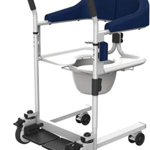 patient transfer lift multifunctional wheelchair shower chair for disabled ideal for travel, toileting, bathing, and nursing