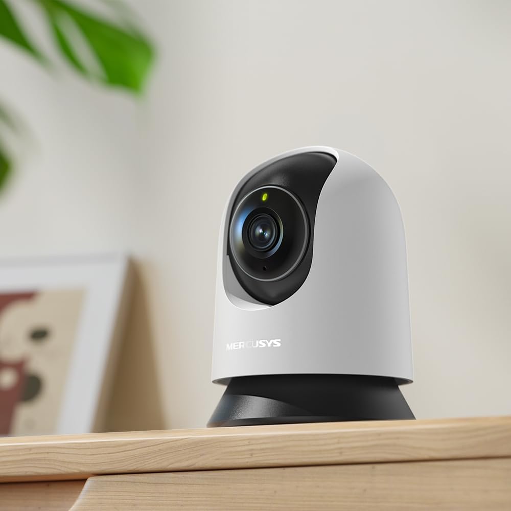 mercusys mc210 indoor camera,2k 3mp,tp link security camera,pet camera,baby monitor,smart detection,night vision,full coverage,2 way audio,app control,google home/alexa,no monthly fee mercusys mc210 indoor camera,2k 3mp,tp link security camera,pet camera,baby monitor,smart detection,night vision,full coverage,2 way audio,app control,google home/alexa,no monthly fee