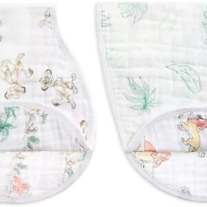aden + anais burpy 100% cotton muslin bibs