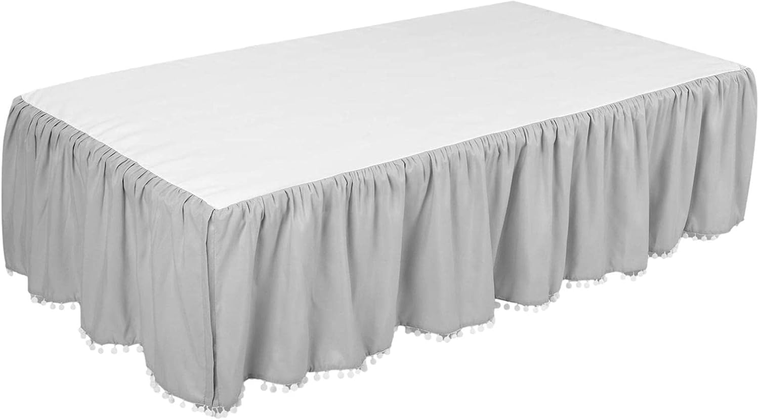 28" x 52" crib skirt, elegant crib skirt, soft toddler bed skirt, comfortable crib bed skirt, nursery decor crib skirts with soft and cozy fabric for babies home nursery room accessories 28" x 52" crib skirt, elegant crib skirt, soft toddler bed skirt, comfortable crib bed skirt, nursery decor crib skirts with soft and cozy fabric for babies home nursery room accessories