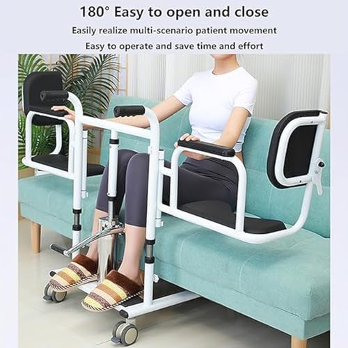 patient lift transfer machine portable multifunctional adjustable height commode shower chair for nursing elderly, load capacity 200kg patient lift transfer machine portable multifunctional adjustable height commode shower chair for nursing elderly, load capacity 200kg
