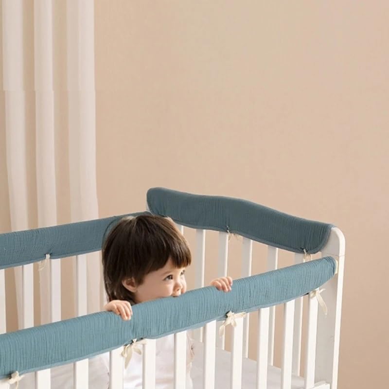 crib rail cover 4pcs/set crib rail cover protector set for standard cribs wrapped rail cover thicken crib rail guard teething guard crib bed rail edge guard(little bear) crib rail cover 4pcs/set crib rail cover protector set for standard cribs wrapped rail cover thicken crib rail guard teething guard crib bed rail edge guard(little bear)