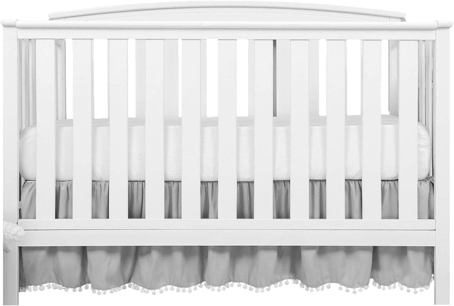 28" x 52" crib skirt, elegant crib skirt, soft toddler bed skirt, comfortable crib bed skirt, nursery decor crib skirts with soft and cozy fabric for babies home nursery room accessories 28" x 52" crib skirt, elegant crib skirt, soft toddler bed skirt, comfortable crib bed skirt, nursery decor crib skirts with soft and cozy fabric for babies home nursery room accessories