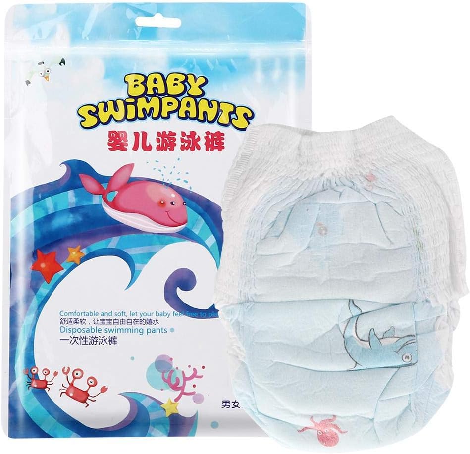 swimming diaper,5pcs baby swimming diaper disposable waterproof elastic leakage proof baby diaper for baby products(l??9 14kg?) swimming diaper,5pcs baby swimming diaper disposable waterproof elastic leakage proof baby diaper for baby products(l??9 14kg?)