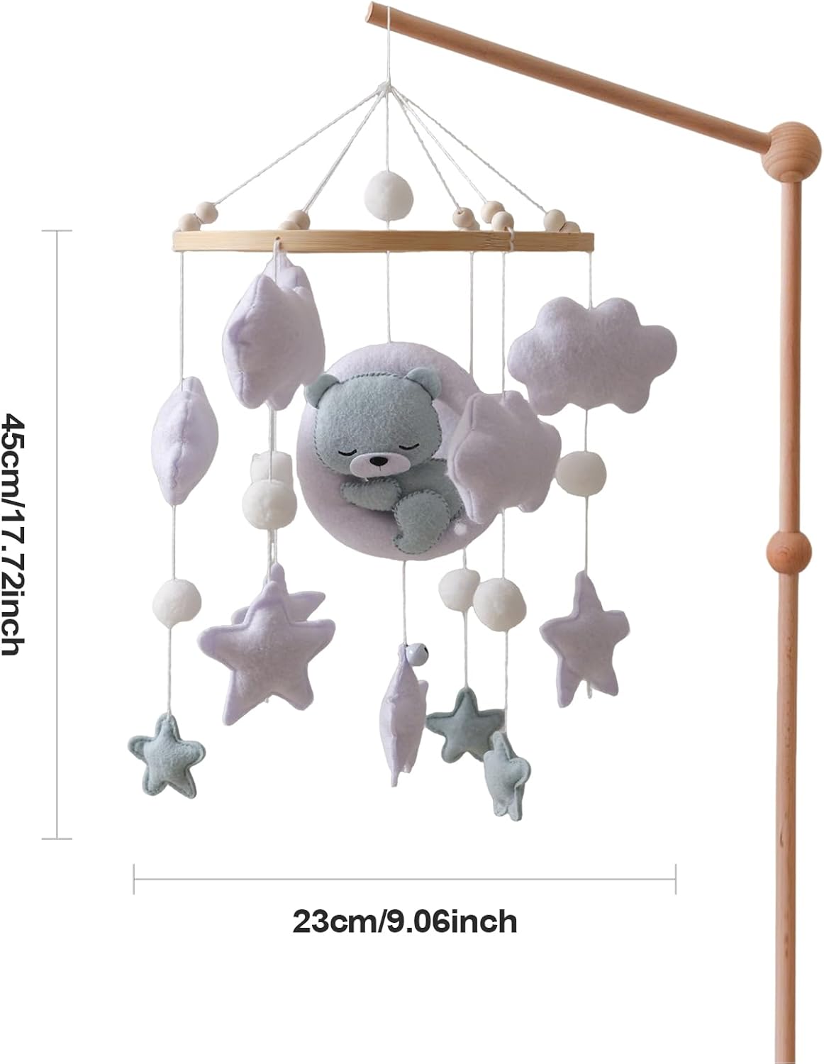 baby crib mobiles | soft musical mobile sleeper teddy | decorative toy for kids girls boys bedroom wall decor baby crib mobiles | soft musical mobile sleeper teddy | decorative toy for kids girls boys bedroom wall decor