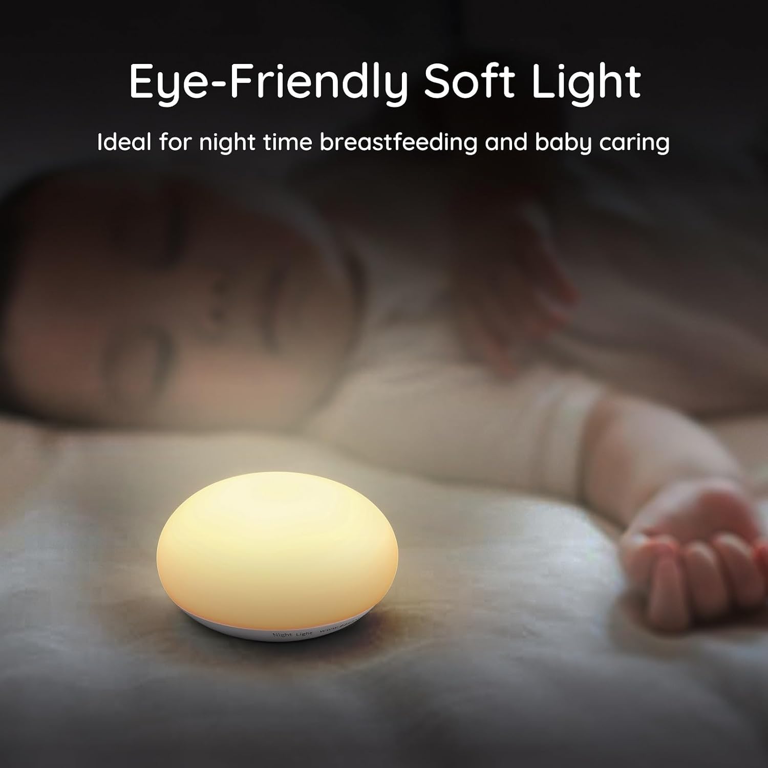 baby night light, nursery night lamp for breastfeeding, soft bpa free silicone touch control night lamp, eye caring, easy flip design, stepless dimming baby night light, nursery night lamp for breastfeeding, soft bpa free silicone touch control night lamp, eye caring, easy flip design, stepless dimming