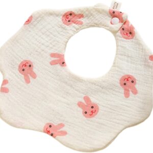 cute and functional burp cloth for babies with adjustable size, comfortable bib, practical burp cloth for daily use