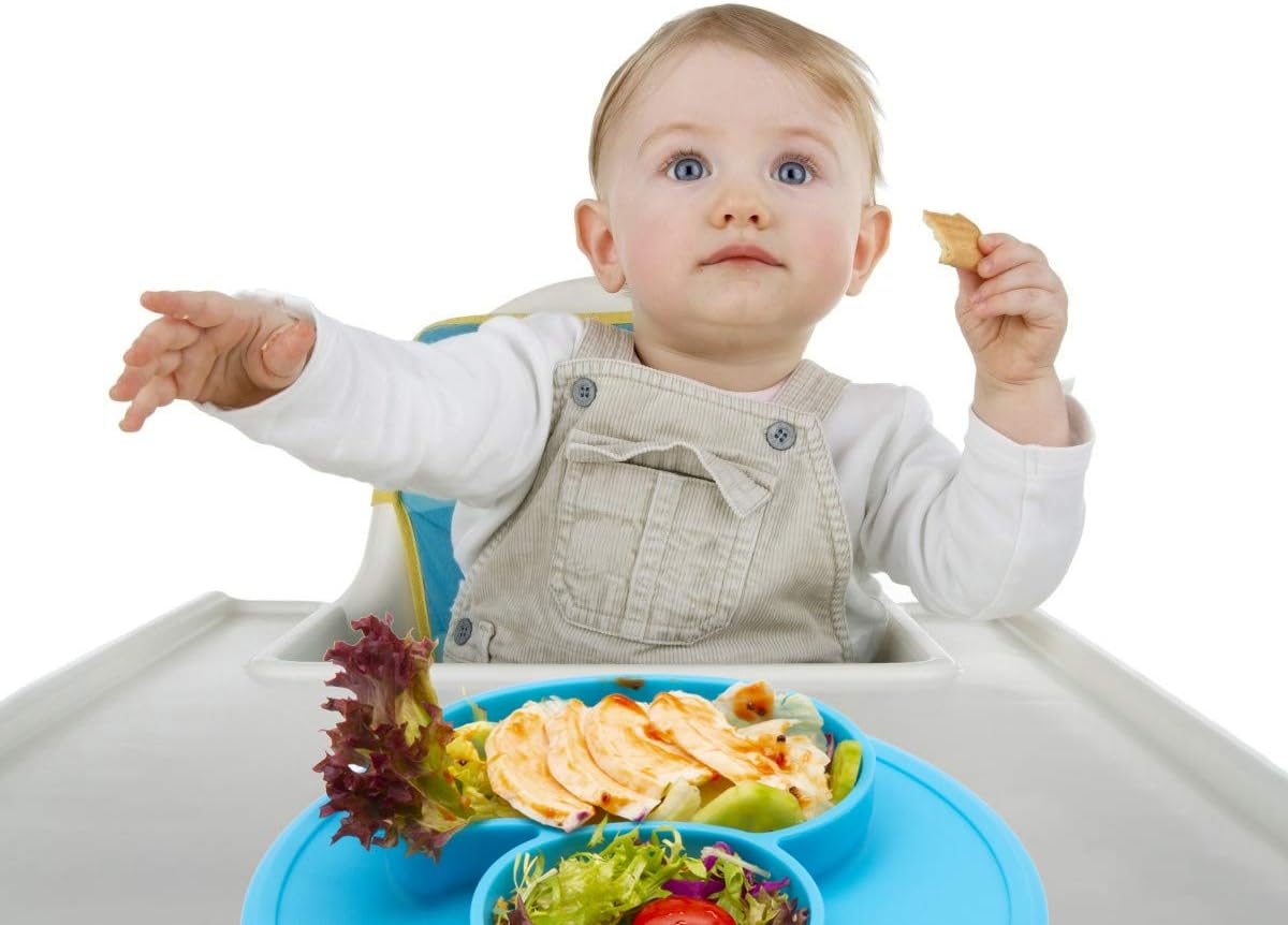 qshare baby plates, set of 4 non slip children's place mats with suction cups, split stable baby plates, toddler plates, bpa free, dishwasher and microwave safe children's plates (style 1) qshare baby plates, set of 4 non slip children's place mats with suction cups, split stable baby plates, toddler plates, bpa free, dishwasher and microwave safe children's plates (style 1)