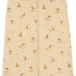 jollein muslin summer sleeping bag baby kangaroots 90 cm 100% cotton 0.5 tog baby summer sleeping bag oeko tex certified