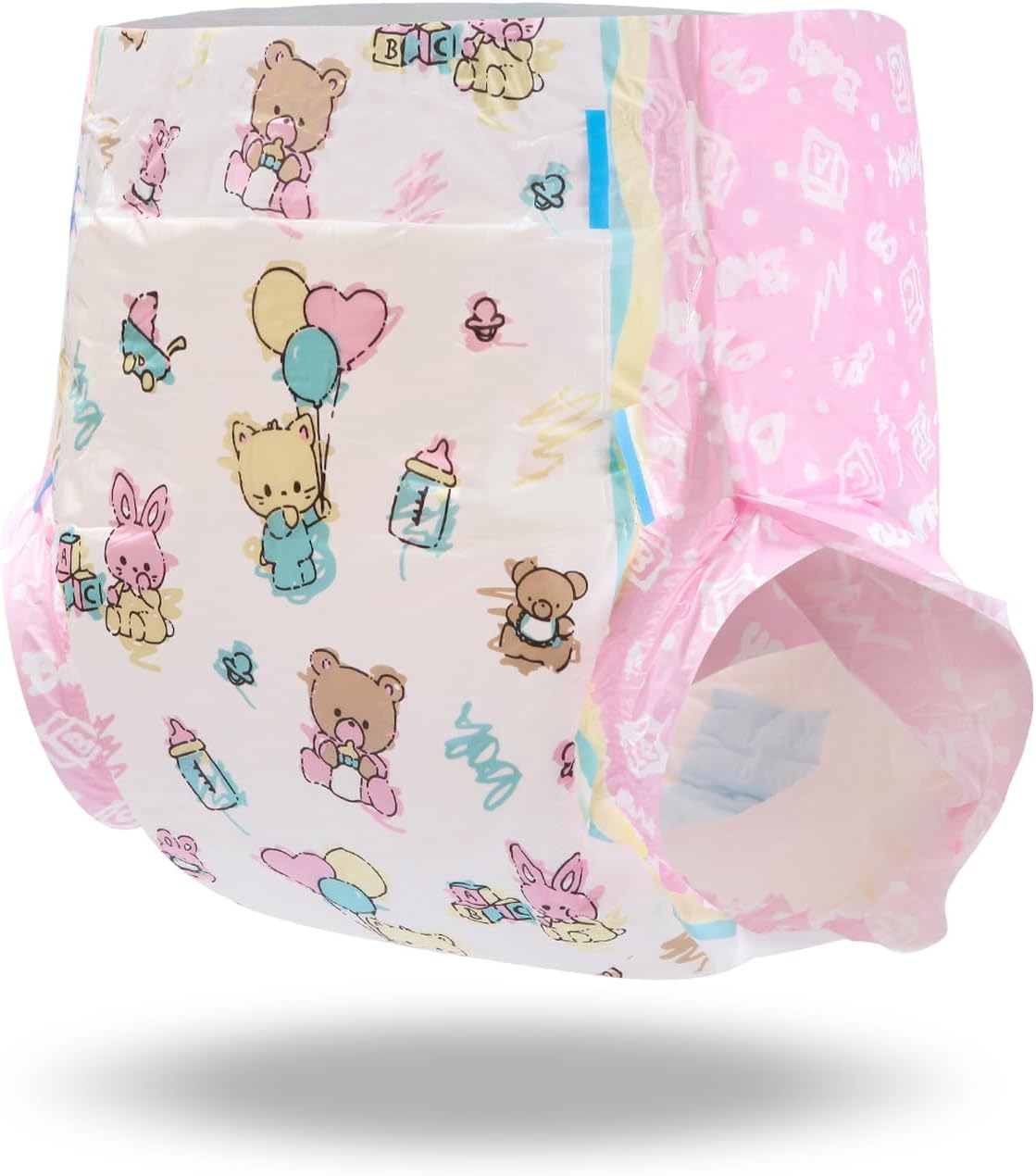 littleforbig adult printed diaper 10 pieces baby cuties (x large 121 142 cm) littleforbig adult printed diaper 10 pieces baby cuties (x large 121 142 cm)