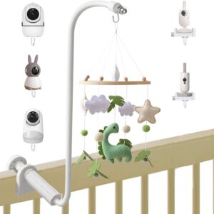 mobile holder for baby cot, multifunctional 80 cm mobile holder, changing table, adjustable mobile holder for hanging wind chimes, bed bell, universal baby monitor holder, camera holder