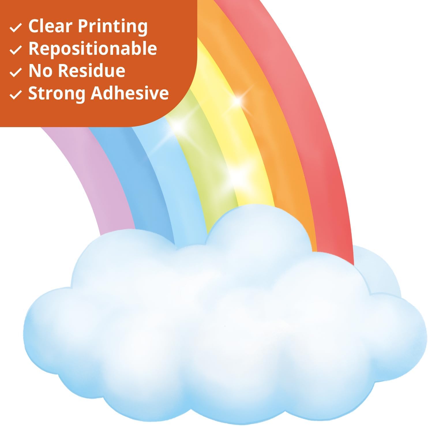 decowall sg3 2314 large rainbow cloud stars wall stickers sun clouds star decals removable for baby kids nursery girls bedroom living room wall décor decowall sg3 2314 large rainbow cloud stars wall stickers sun clouds star decals removable for baby kids nursery girls bedroom living room wall décor