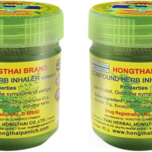 hong thai traditional thai herbal inhalant (pack of 2)