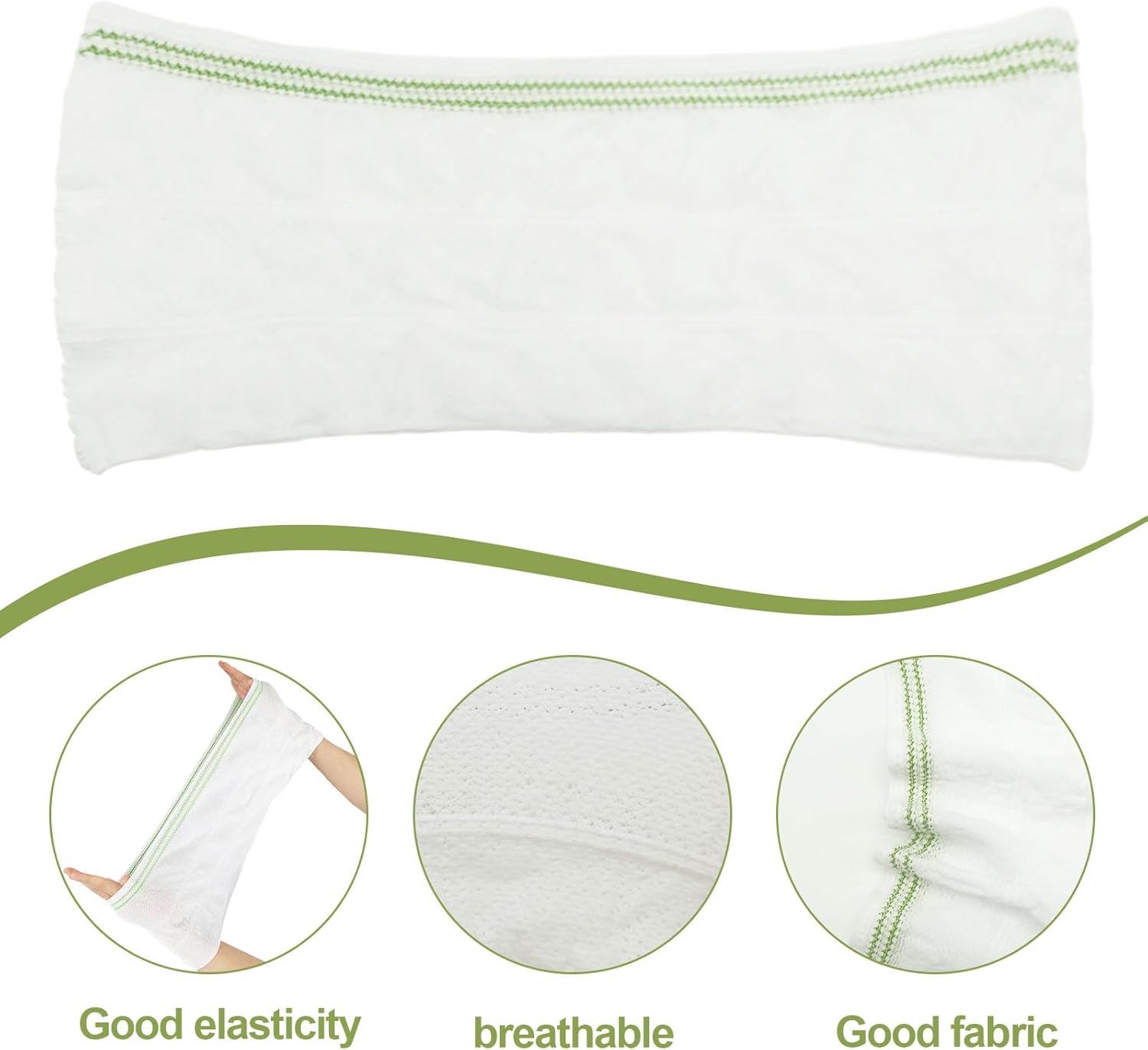6 pack incontinence pants, xl fix reusable net pant for women and men, incontinence net knickers, breathable disposable pants for maternity daily travel (white) 6 pack incontinence pants, xl fix reusable net pant for women and men, incontinence net knickers, breathable disposable pants for maternity daily travel (white)