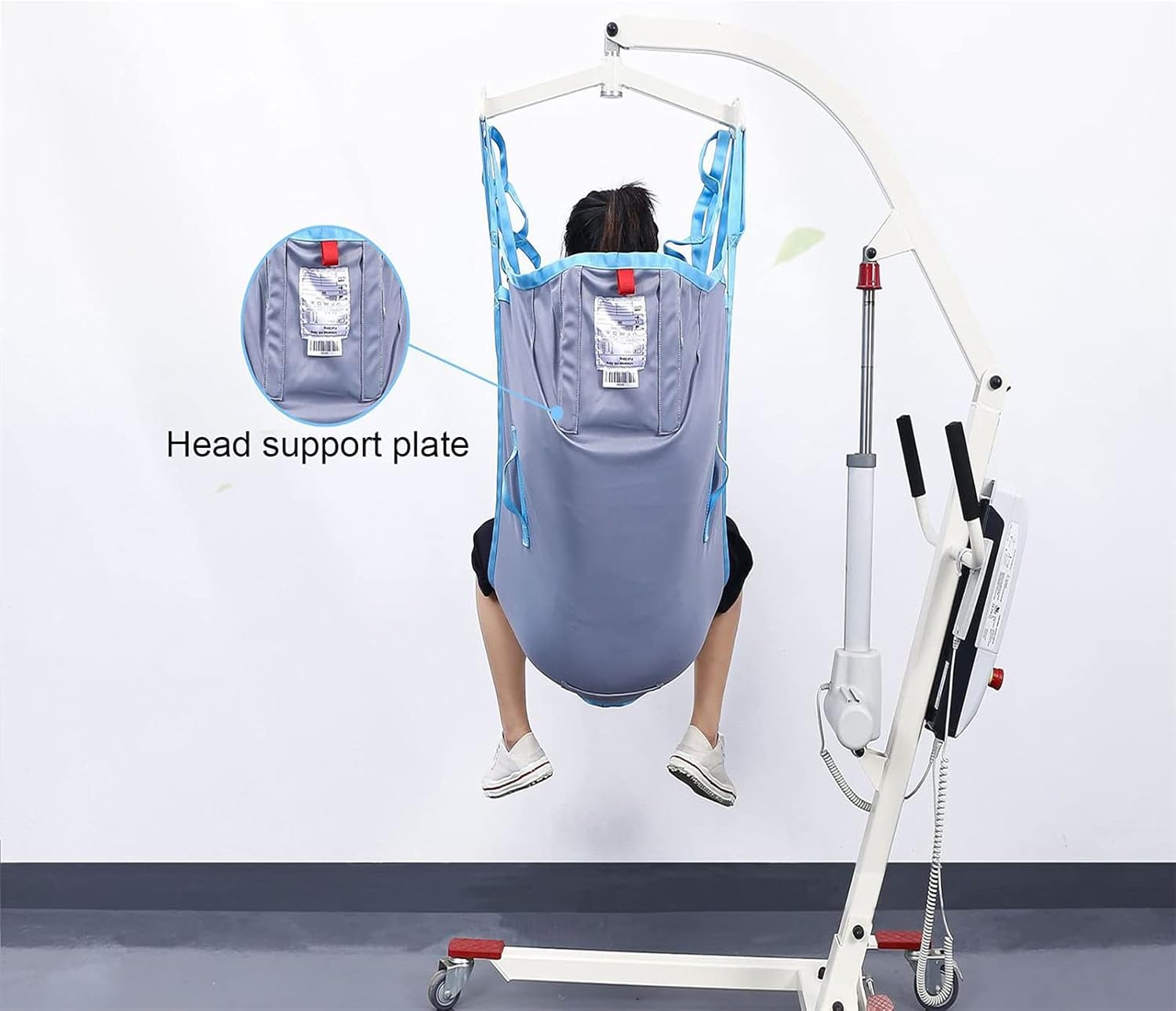 patient lift sling, deluxe padded toileting lift sling with head support, divided leg shower sling for elderly and disabled, heavy duty transfer sling patient lift sling, deluxe padded toileting lift sling with head support, divided leg shower sling for elderly and disabled, heavy duty transfer sling