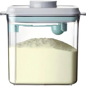 milk dispenser for infant formula 1700ml large capacity organizer box with spoon for coffee powder | multifunctional infant formula dispensers for travel and shopping