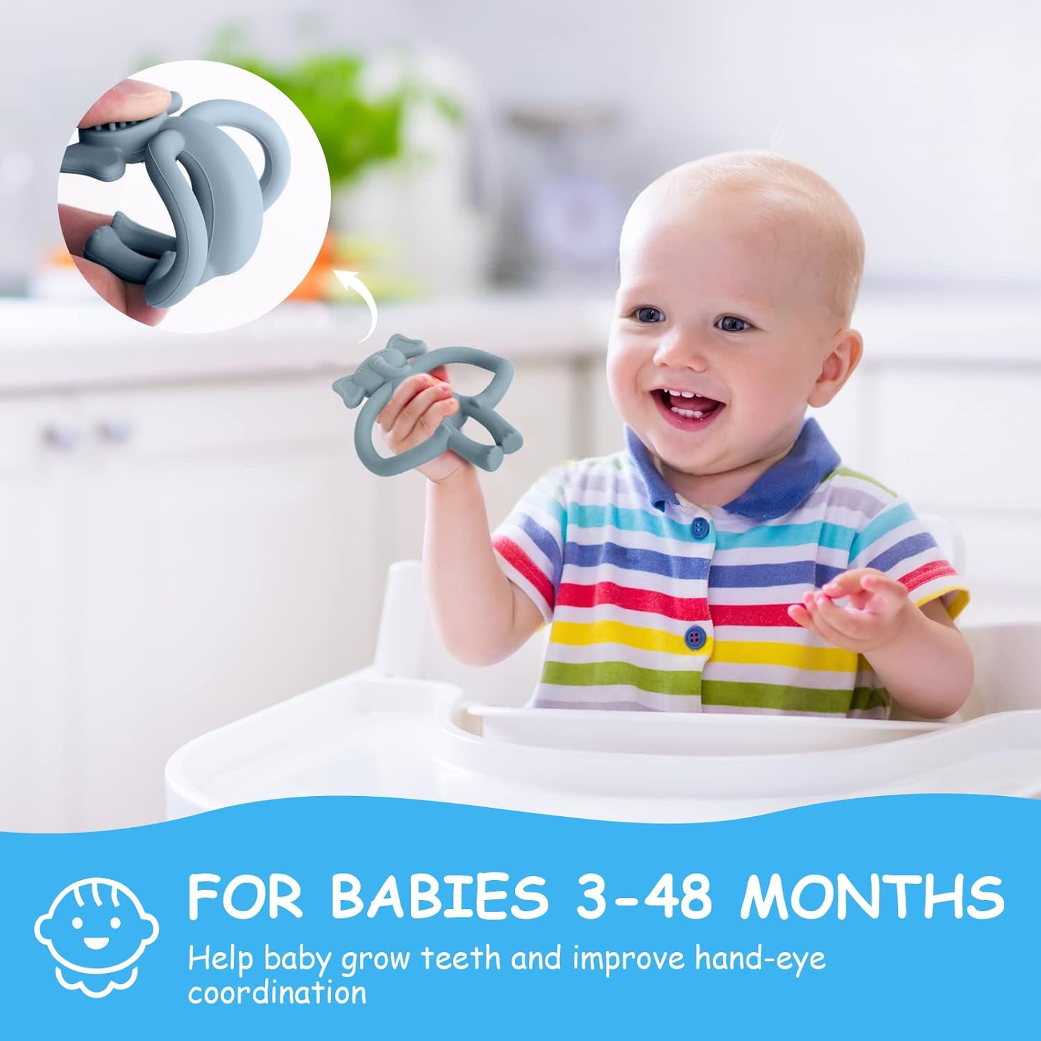 vicloon baby teething toy, pack of 2 baby toys and teething aid for 3 6 9 months, children's toothbrush teething aid, silicone teething ring, bpa free, baby teething toy for boys and girls, from 3 vicloon baby teething toy, pack of 2 baby toys and teething aid for 3 6 9 months, children's toothbrush teething aid, silicone teething ring, bpa free, baby teething toy for boys and girls, from 3