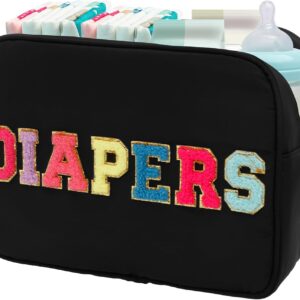 oxford cloth portable diaper bag,ample capacity diaper caddy organizer easy to access baby accessories organizer for outdoor