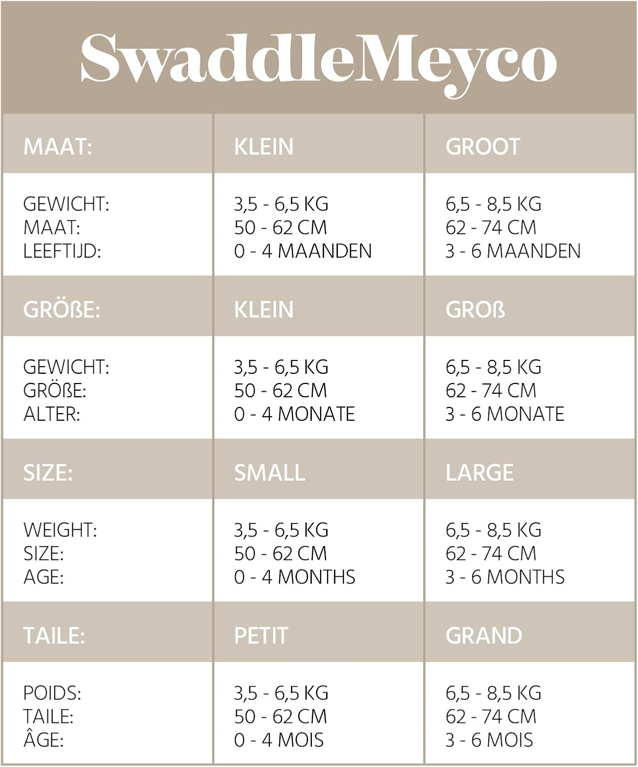 meyco baby branches/uni pucksack 2 pack, starter equipment for newborns (fabric puck for babies 0 3 months, soft for sleep, breathable and moisture wicking, sleep aid), sand meyco baby branches/uni pucksack 2 pack, starter equipment for newborns (fabric puck for babies 0 3 months, soft for sleep, breathable and moisture wicking, sleep aid), sand