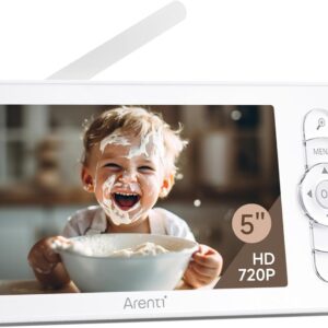 arenti parenti unit for ainanny b2 camera, replacement unit, 5 inch wireless baby monitor display