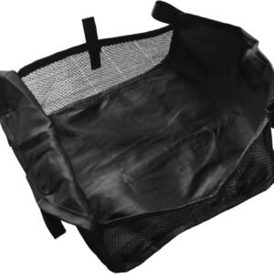 stroller organizer, oxford cloth shopping stroller storage net bag under bottom basket organizer for carrying diaper toys and snacks accessories