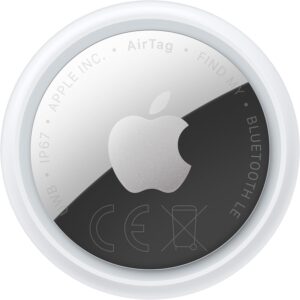 apple airtag (2nd generation): tracker for keychain, wallet and more; locator with sound; simple one tap setup with iphone or ipad; key finder with up to 1.5x precision finding range